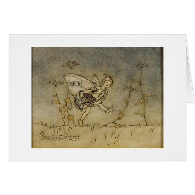 Fée d'Arthur Rackham |, illustration 'd'un Midsu (Devant horizontal)