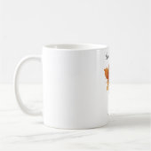 Fée d'automne minimale - Mug personnalisée (Gauche)