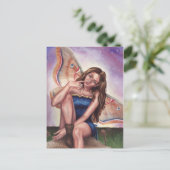 Fée de champignons - Carte postale (Debout devant)