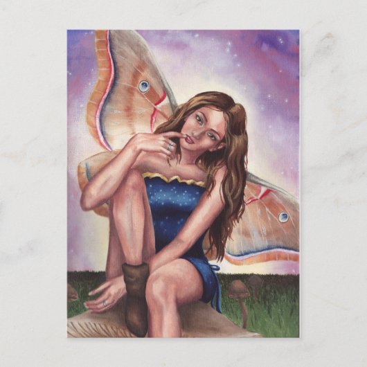 Fée de champignons - Carte postale (Devant)