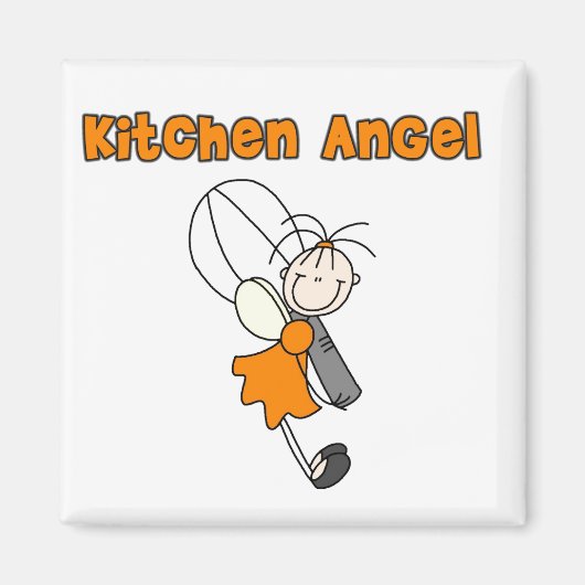 Fée de cuisine ange aimant (Devant)