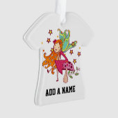 Fée de jardin sur le champignon (devant)