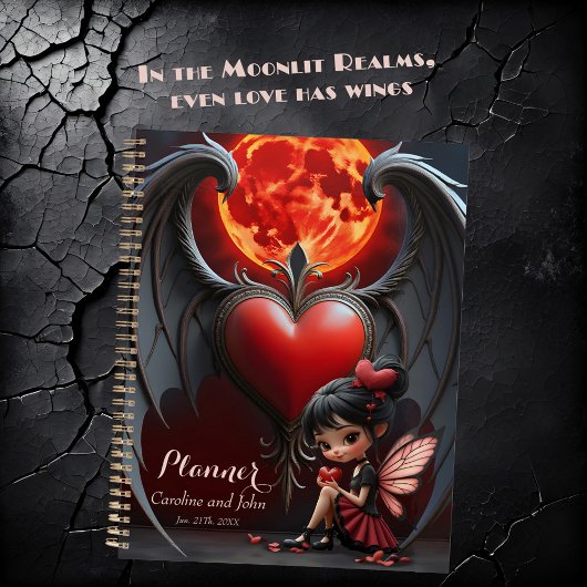 Fée de la Saint-Valentin sous la Lune de Sang