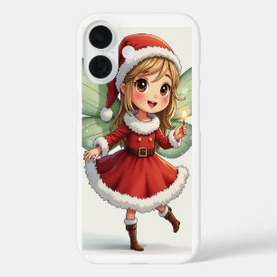 Fée de Noël IPhone 16 coque