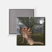 Fée de nuit Design 1 - Imaginaire Fae Magnet (Recto/Verso)
