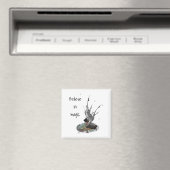 Fée De Pluie De Garçon Avec Aimant De Grenouille (In Situ (Lave-vaisselle))