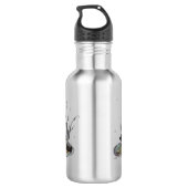 Fée De Pluie Garçon Avec Bouteille D'Eau De Grenou (Dos)