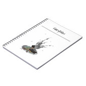 Fée De Pluie Garçon Avec Carnet Spiral De Grenouil (Côté gauche)