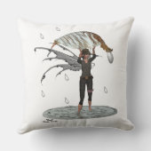 Fée De Pluie Garçon Avec Oreiller À Lève De Feuill (Verso)