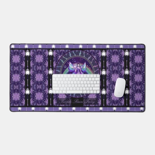 Fée de pluie violette (Clavier et souris)