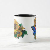 Fée de tournesol avec la tasse de tournesols (Centre)