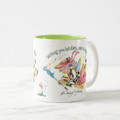 Fée de Whimsical Golfmère à deux tons de café Mug (Devant droit)