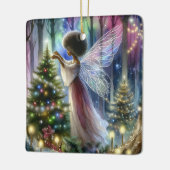  fee decoreren van de kerstboom keramisch ornament (Links)