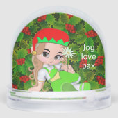 Fée d'elfe de Noël moderne (Arrière)