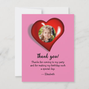 "Fée du coeur"© Fête d'anniversaire Carte de remer