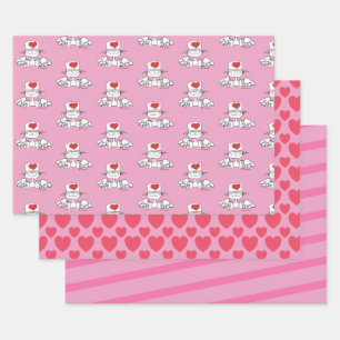 Fée du coeur © Papier d'enveloppement cadeau