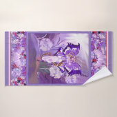 Fée du soleil pourpre (Serviette de bain)