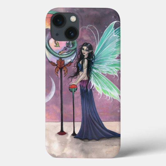 Fee- en draken fantasykunst Case-Mate iPhone case (Achterkant)