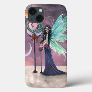 Fee- en draken fantasykunst iPhone 13 hoesje