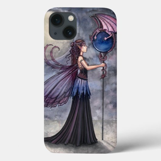 Fee- en draken fantasykunst Case-Mate iPhone case (Achterkant)