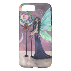 Fee- en draken fantasykunst iPhone 8 plus / 7 plus hoesje