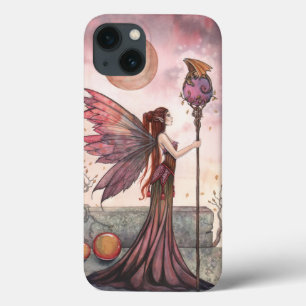 Fee- en draken fantasykunst iPhone 13 hoesje