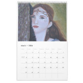 Fée et calendrier d'art d'imaginaire (Mar 2026)
