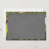 Fée et gnome coparti Invitation (Dos)