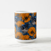 Fée et orange pavot fleurs mug (Centre)