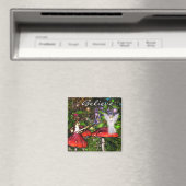 Fée étincelante magnet de la forêt (In Situ (Lave-vaisselle))