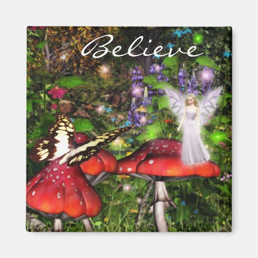 Fée étincelante magnet de la forêt (Devant)
