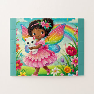 "FÉE HEUREUSE & CHATON" PUZZLE