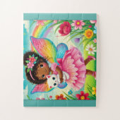 "FÉE HEUREUSE & CHATON" PUZZLE (Vertical)