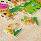 "FÉE HEUREUSE & CHATONS" PUZZLE (Côté)