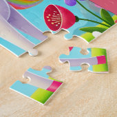 "FÉE HEUREUSE & LICORNE" PUZZLE (Côté)