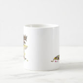 Fée Irlandaise De Garçon Sur Mug De Café De Champi (Centre)
