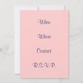 Fée maman Bébé invitations de douche par Renee (Dos)