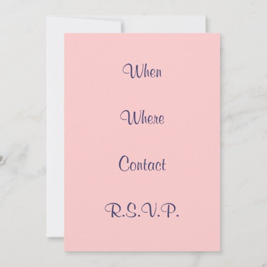 Fée maman Bébé invitations de douche par Renee (Dos)