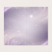 Fée mystique avec Rose violet | Carte de remerciem (Inside Unfolded)