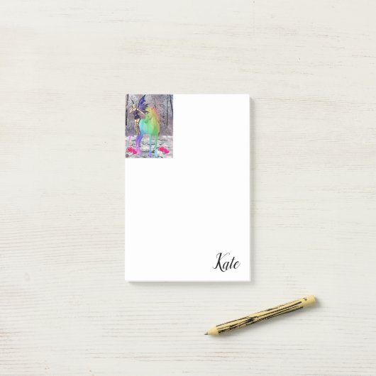 Fée Post-it Notes (Sur un bureau)