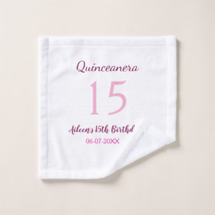 Fée rose 15e anniversaire simple moder quinceanera