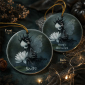 Fée squelette de fantasy gothique sombre Nom perso