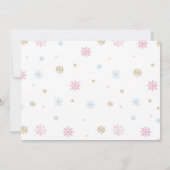 Fée Sugarplum Noël Anniversaire Photo Merci (Dos)