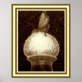 "Fée sur le dôme" par Fidus affiche 16 x 20 (Devant)