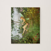 Fée vintage au puzzle (Vertical)