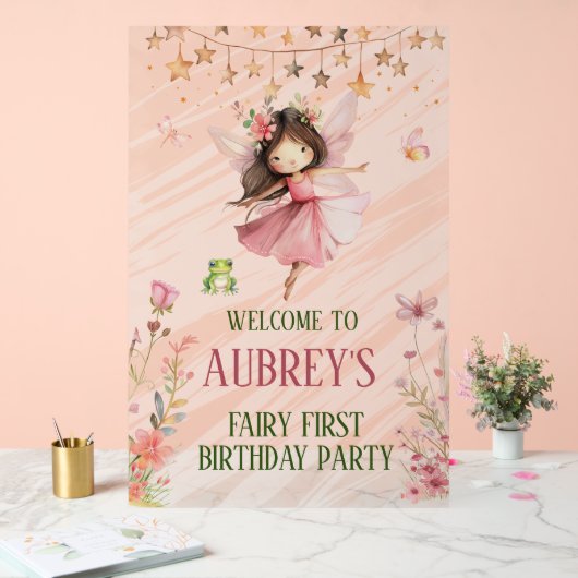 Fée Whimsical Premier anniversaire (Mariage)