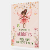 Fée Whimsical première Affiche de bienvenue d'anni (Angle)