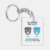 Feed Pig, Acorn  Sleutelhanger (Voorkant Links)