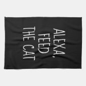 Feed the Cat Alexa Command Humor  Theedoek (Horizontaal)