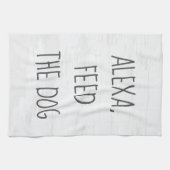 Feed the Dog Alexa Command Humor  Theedoek (Horizontaal)